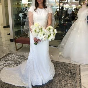 Never worn wedding dress! Just bought last weekend!